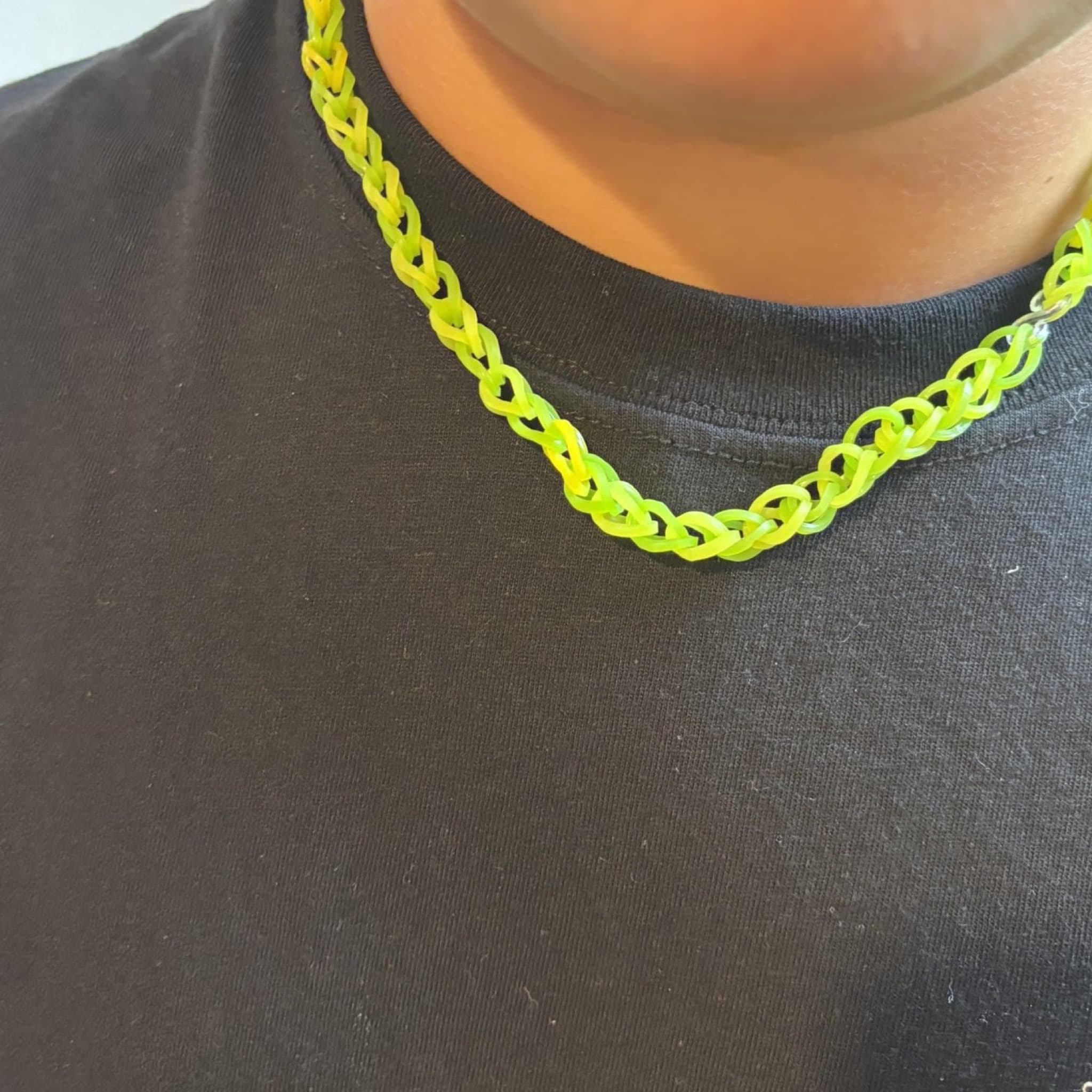 Neon Lime Necklace